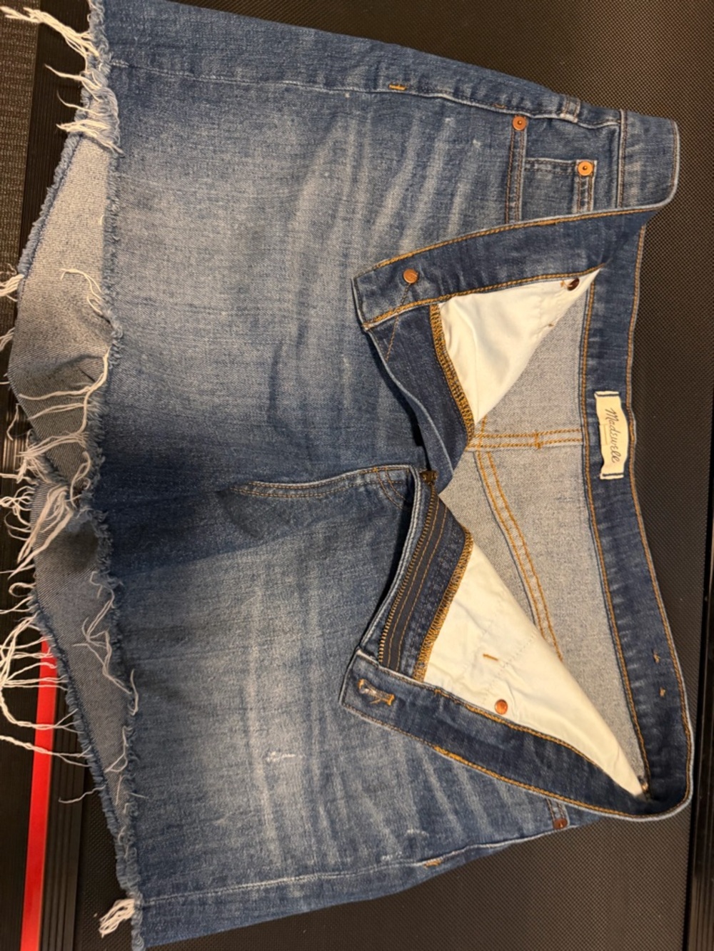 Madewell Blue Denim Shorts